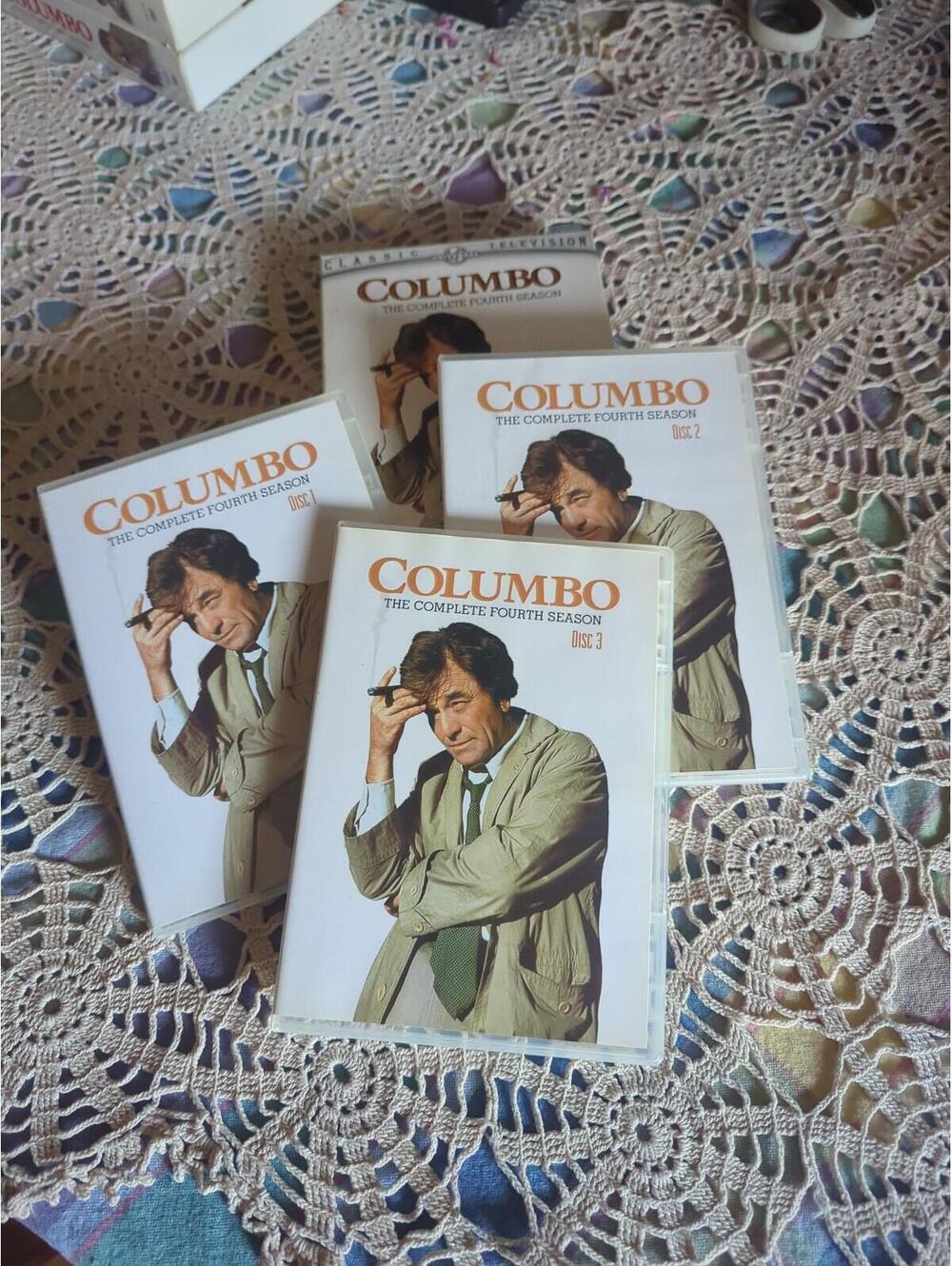 DVD collection columbo season 4 set